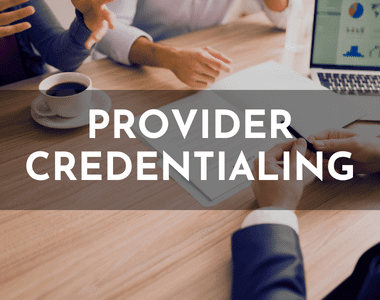 Provider credentialing