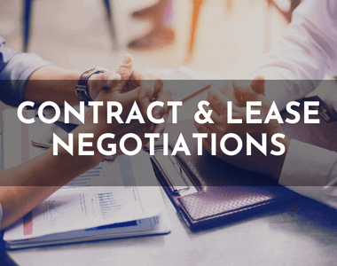 Contract & Lease Negotiations